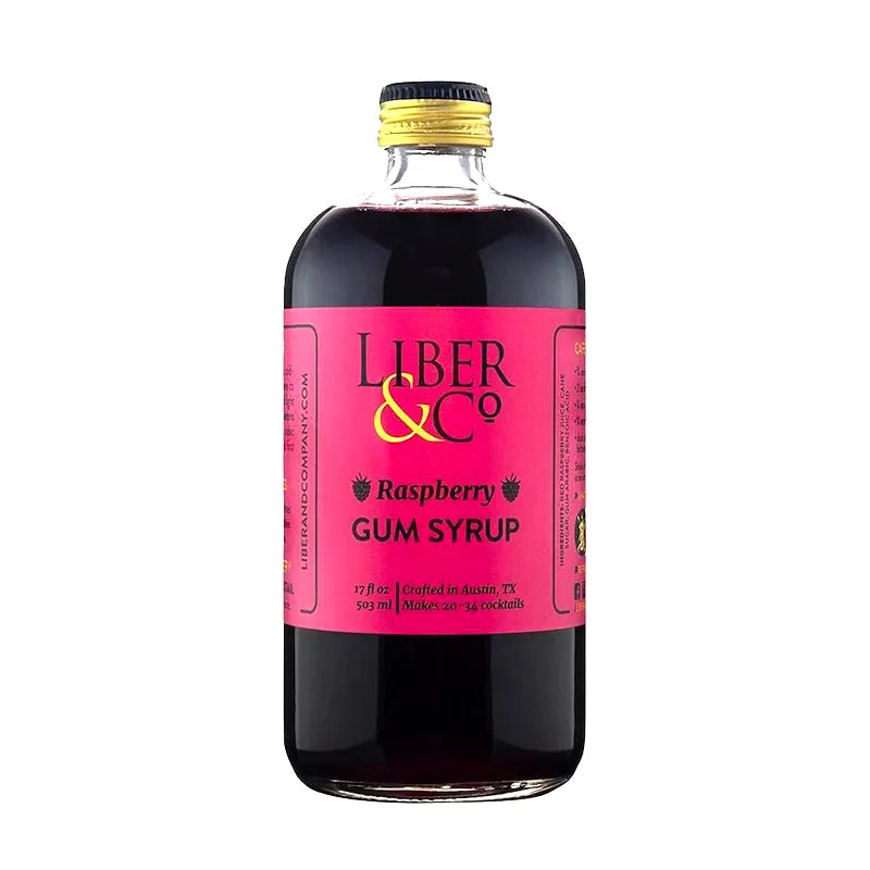 Raspberry Gum Syrup