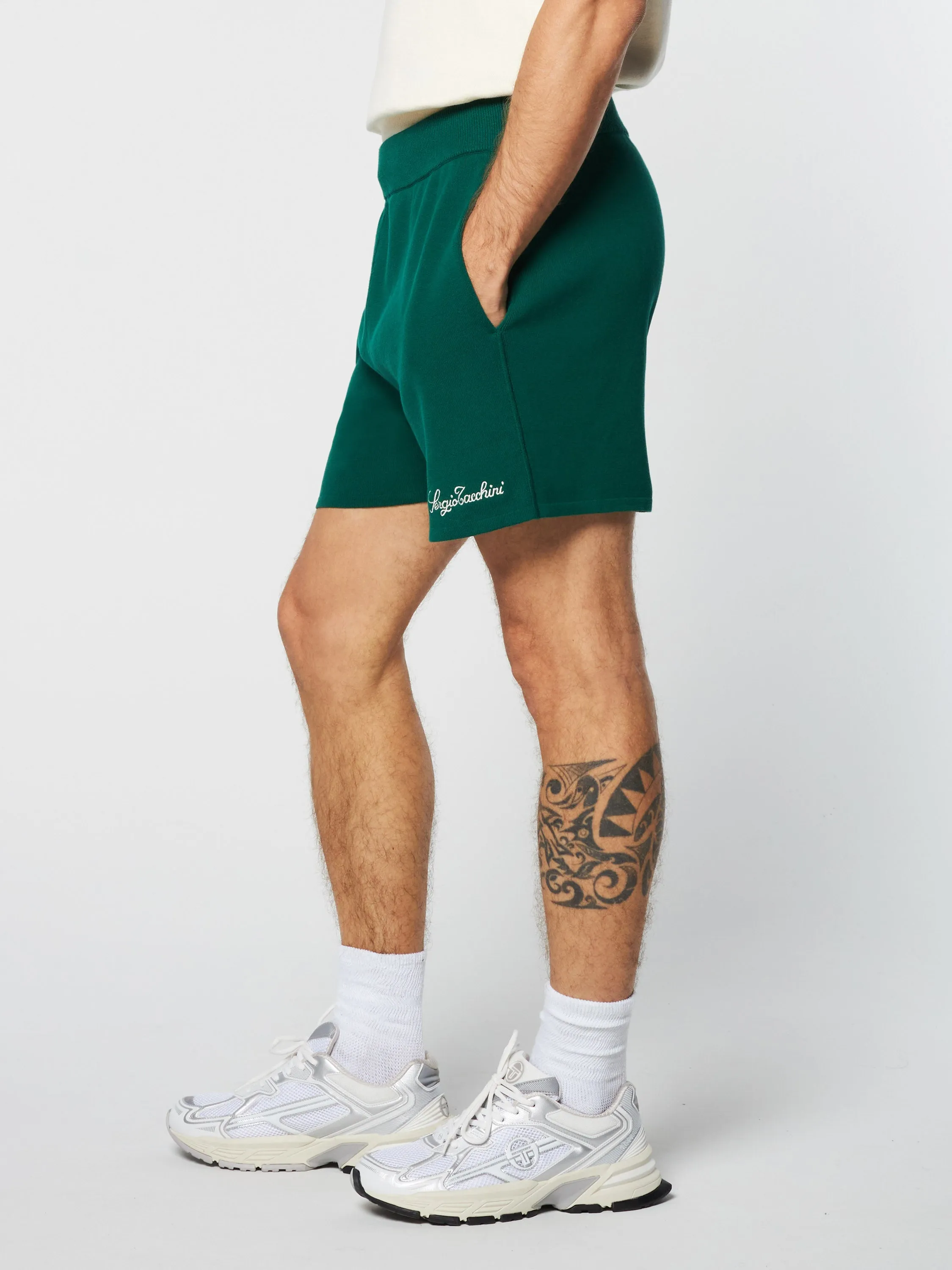 Roselli Knit Short- Evergreen