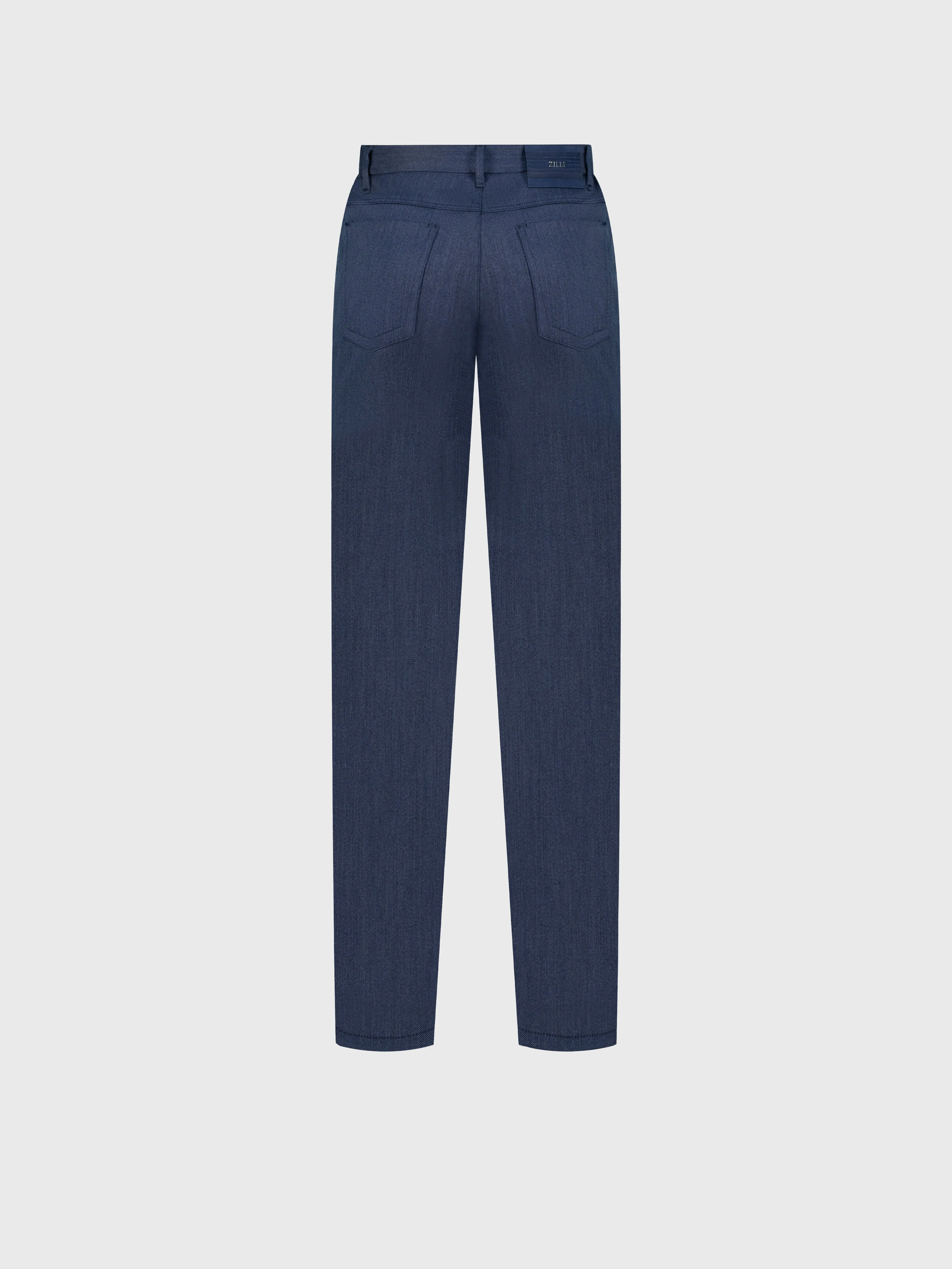 Slim Fit Trousers Blue Jeans