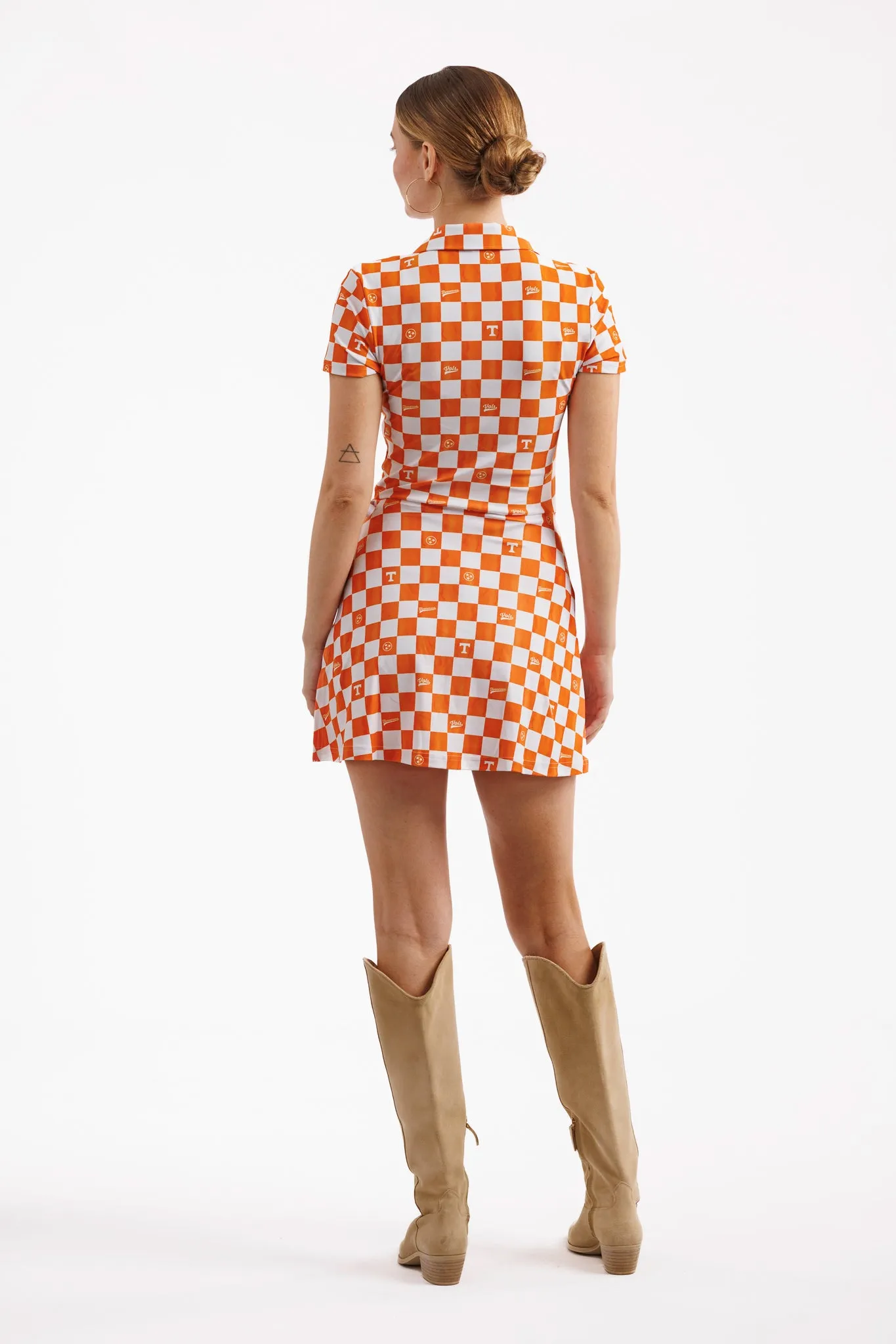 Tailgate Collection Ivy Dress - Tennessee Check