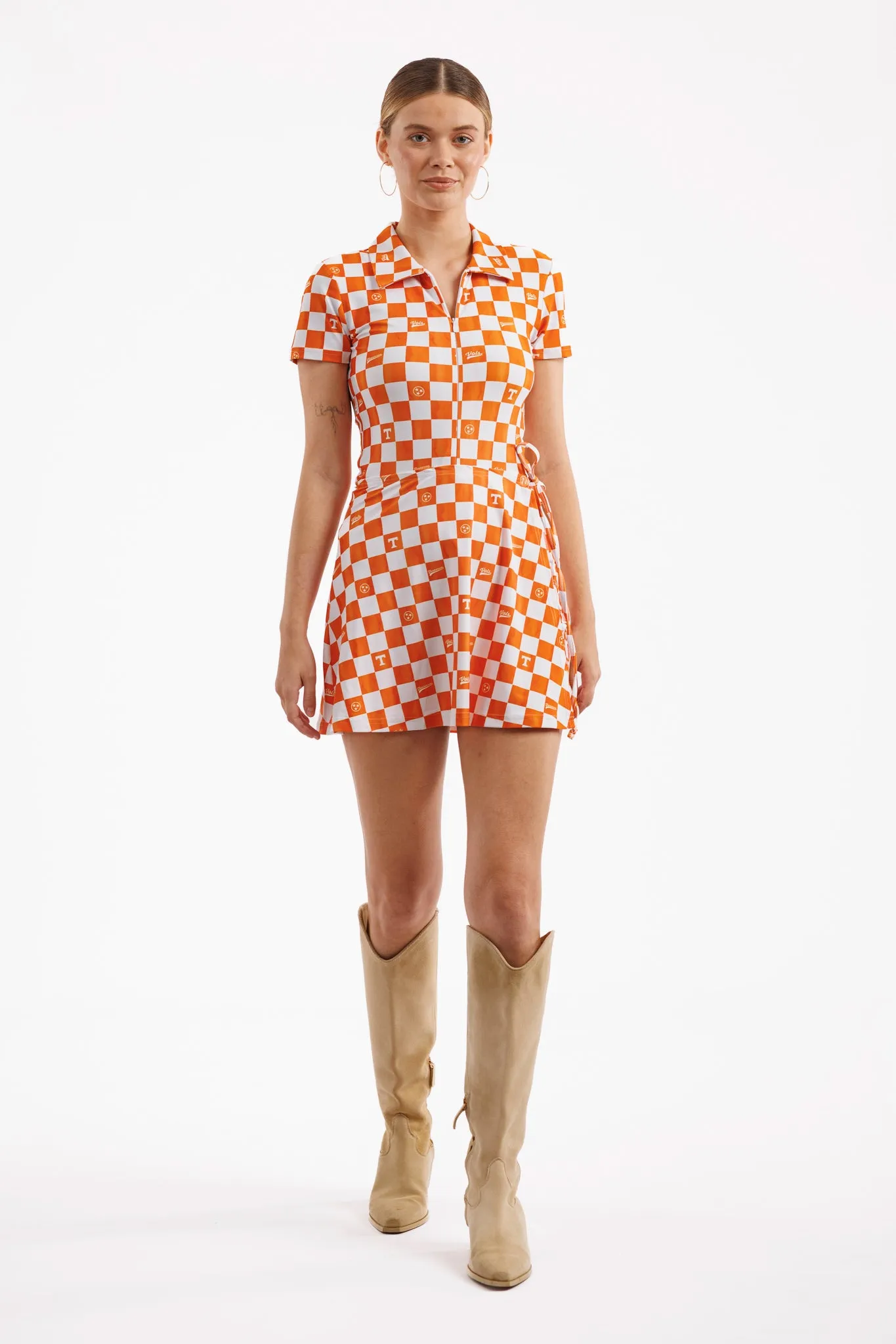 Tailgate Collection Ivy Dress - Tennessee Check