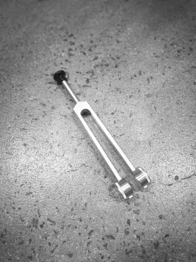 Tuning Fork C128 with weights & foot